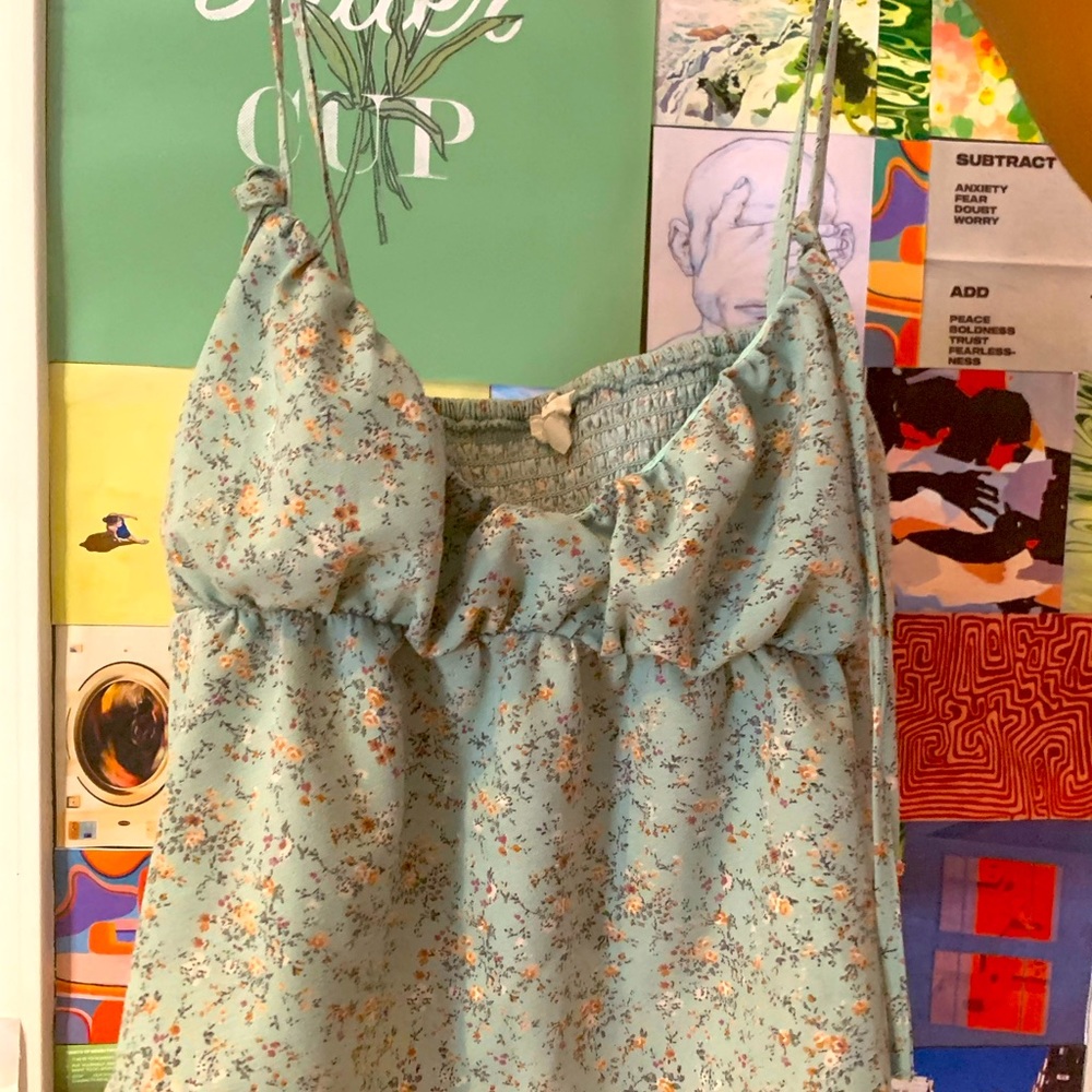 Pacsun L.A Hearts Floral Top